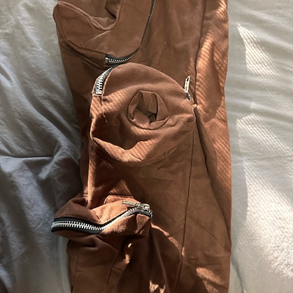 Enjoy World- Brown cargo pants - Picture 8 of 10